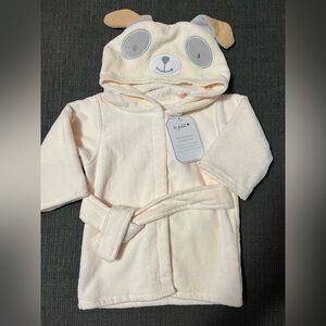 New Baby Dog Doggie Bathrobe Size 0-12 Months